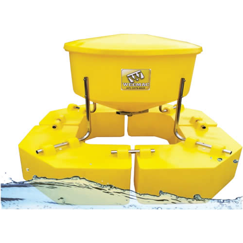 150 and 500 kg Floating Feeders – Weemac